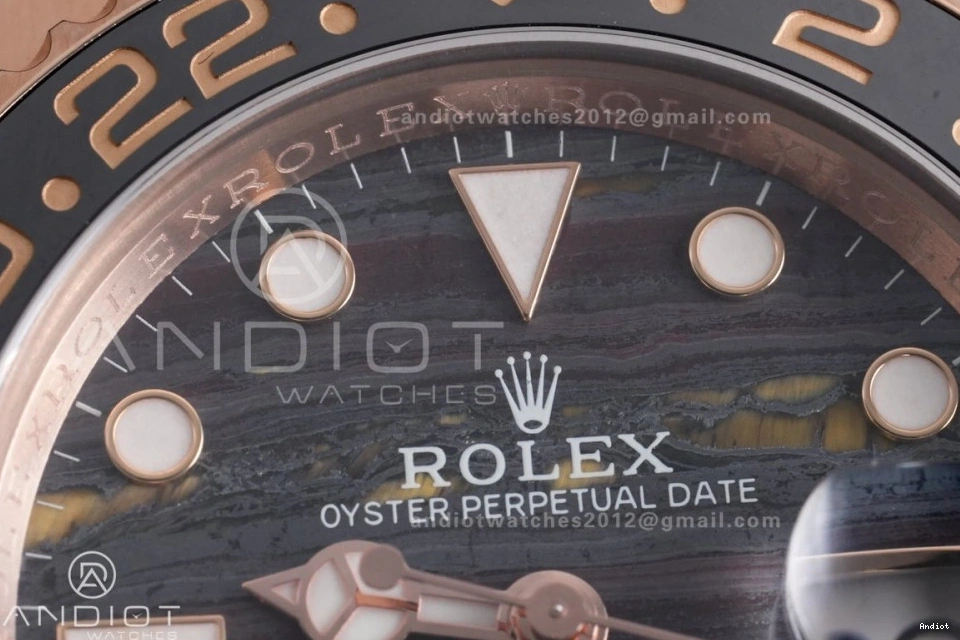 Sh3285 Tiger RG Oyster 126715 Master Iron GMT Edition ARF Bracelet CHNR on Dial Best II 0522
